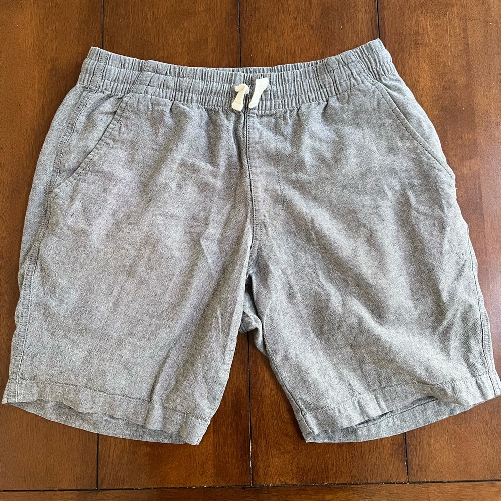 Old Navy Men’s Gray Linen Shorts
